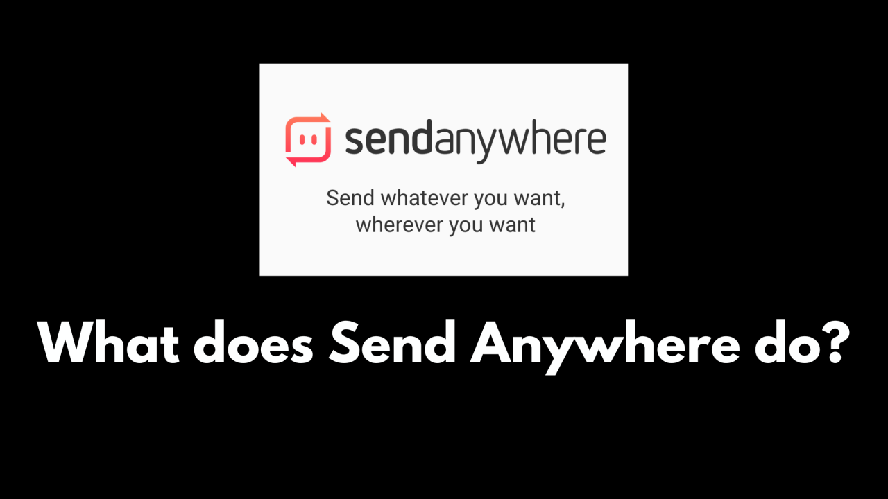 TransferStuff What Does Send Anywhere Do 