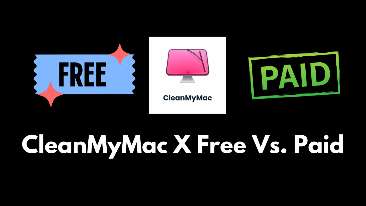 cleanmymac x free vs paid